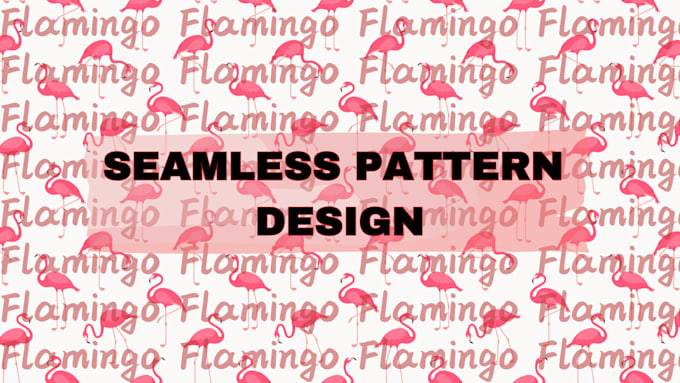 Gig Preview - Custom create seamless pattern designs for merchandise and home decor