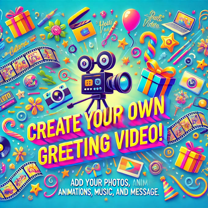 Gig Preview - Make celebration videos  kids special