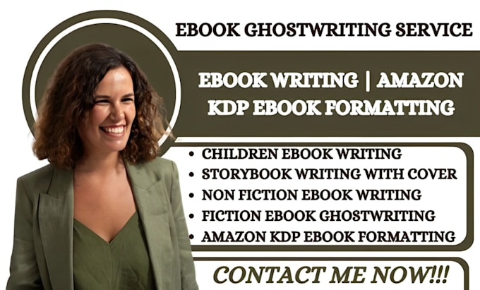 Bestseller - do ebook editing ebook writer amazon kdp formatting editor novel ghostwriter