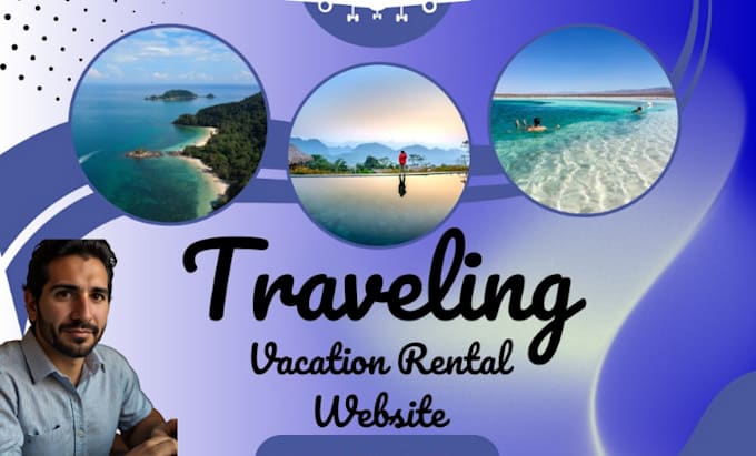 Gig Preview - Build airbnb website vacation rental hotel website lodgify hostaway guest