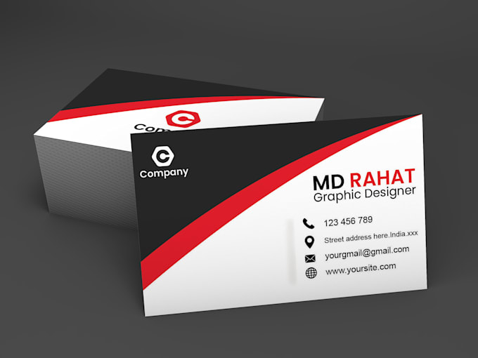 Gig Preview - Do professional business card design