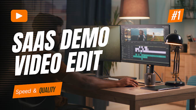 Gig Preview - Edit your saas product demo video with precision and speed