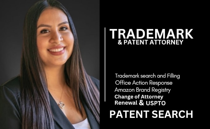 Gig Preview - Be your US licensed attorney for trademark registration office action