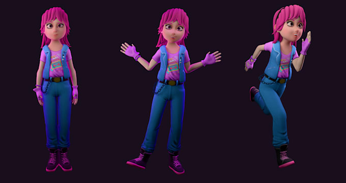 Gig Preview - Make 3d animation video commercial 3d cartoon character animation 3d music video