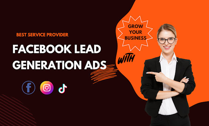 Gig Preview - Create targeted facebook lead generation ads, meta ads manager