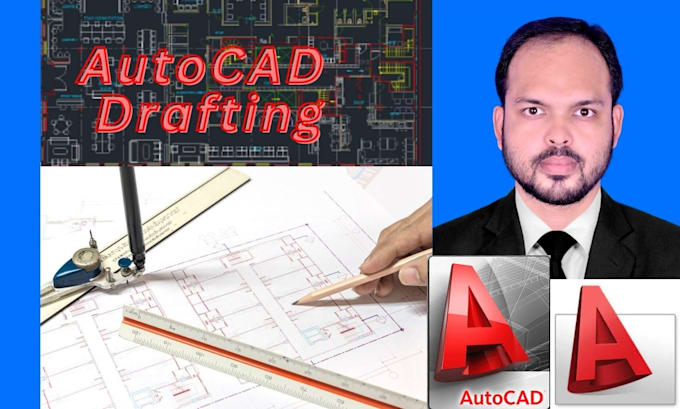 Gig Preview - 2d mechanical drawing technical drawing in solidworks and autocad draftig