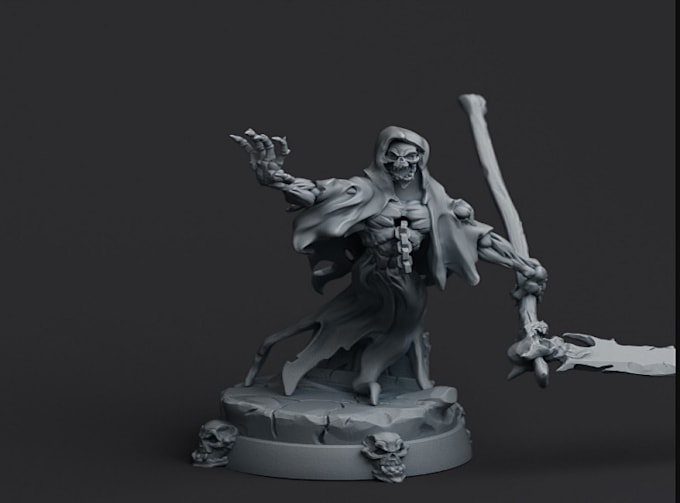 Bestseller - sculpt 3d dnd minis for tabletop game, custom fantasy minatures for board game