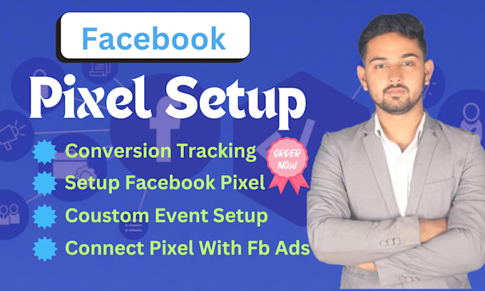 Gig Preview - Setup and fix facebook pixel,google analytics and conversion api by gtm