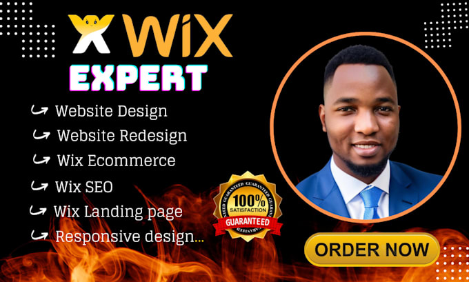 Gig Preview - Wix website design wix website redesign wix ecommerce develop wix redesign wix