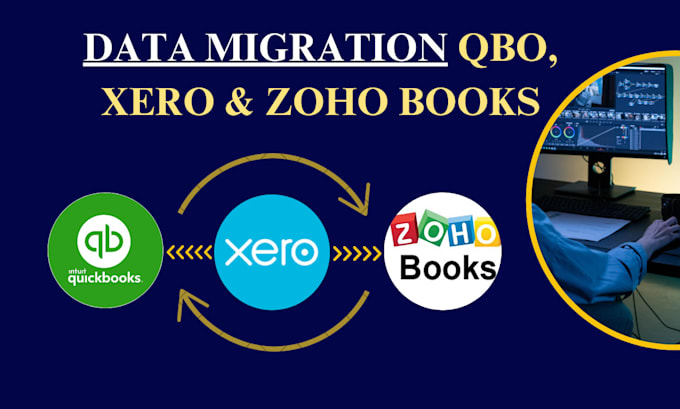 Gig Preview - Do accurate data migration from quickbooks, xero, and zoho books