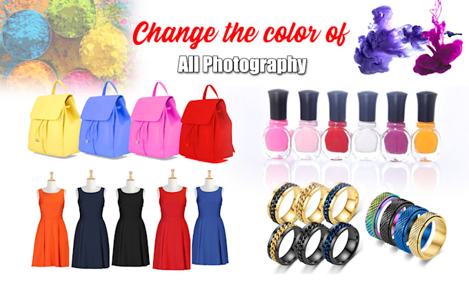 Bestseller - do change the color of any product and photo