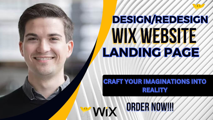 Gig Preview - Design redesign responsive wix website landing page wix ecommerce in 8hours