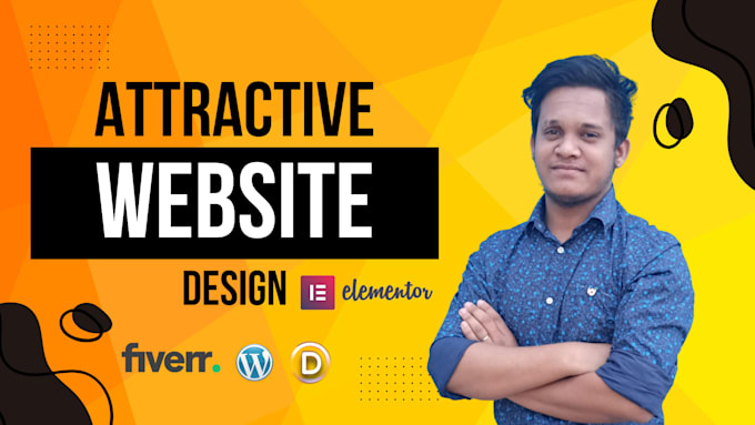 Gig Preview - Create a professional wordpress website with custom design and functionality