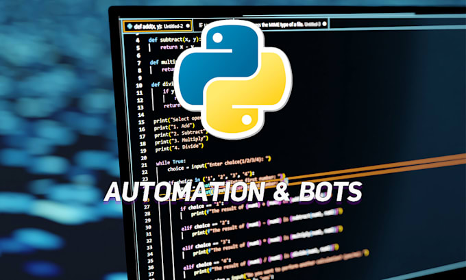 Gig Preview - Create python scripts, bots, automate jobs