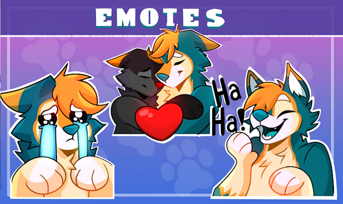 Gig Preview - Draw furry stickers for telegram, twitch or discord