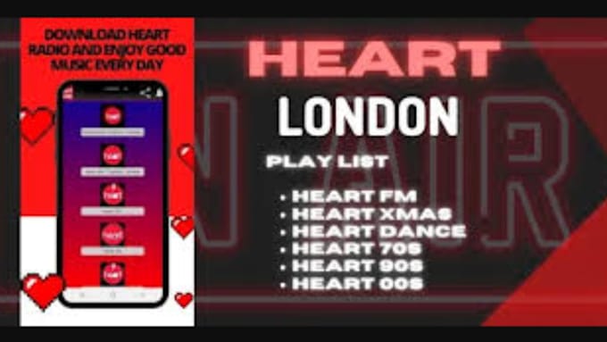 Gig Preview - Exclusive promote and airplays your music bands on heart london radio