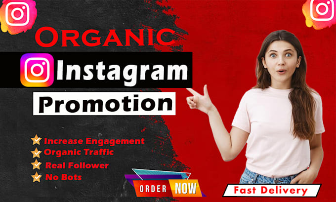 Gig Preview - Do instagram promotion and marketing for organic growth