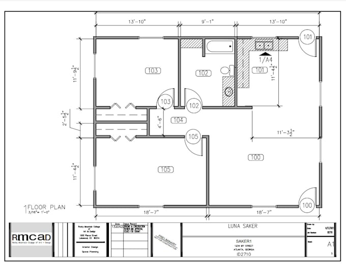 Gig Preview - Create professional 2d floor plans