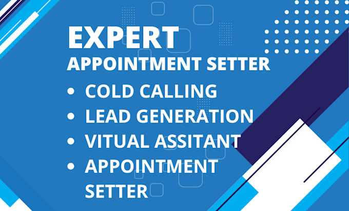 Gig Preview - Be your cold calling and b2b appointment setter