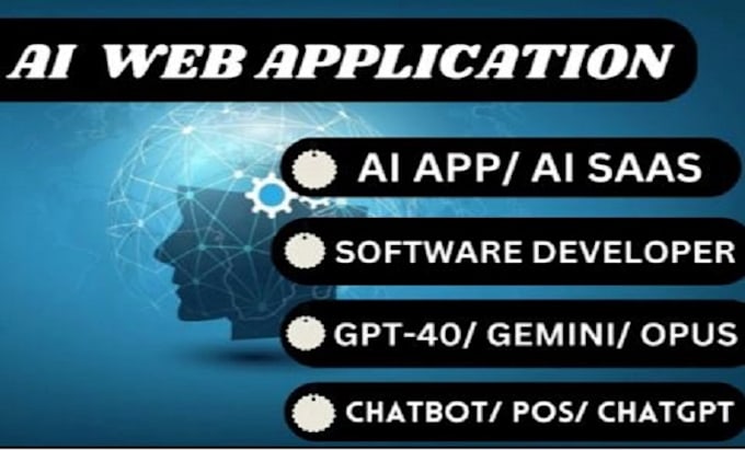 Gig Preview - Be full stack software developer web application ai website app ai software