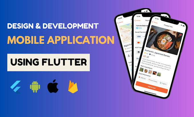 Gig Preview - Create mobile apps using flutter