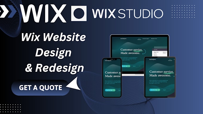 Gig Preview - Do wix website redesign, wix website design, redesign wix website