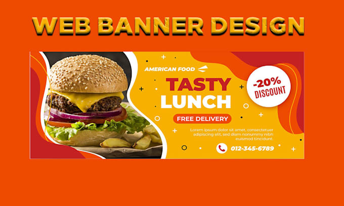 Gig Preview - Create premium quality web banner designs for you