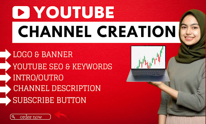 Bestseller - create, setup and design youtube channel professionally