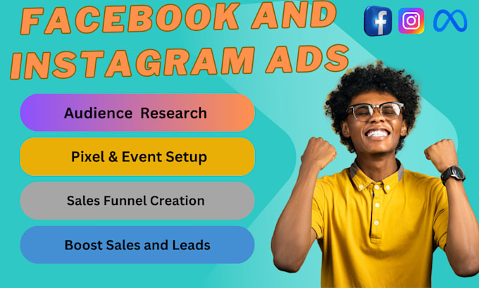 Gig Preview - Facebook instagram meta ads campaign manager, fb advertising, marketing