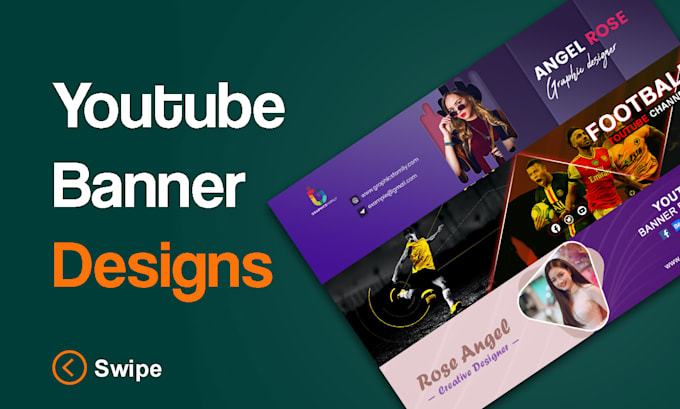 Bestseller - design beautiful youtube banner or channel art for you