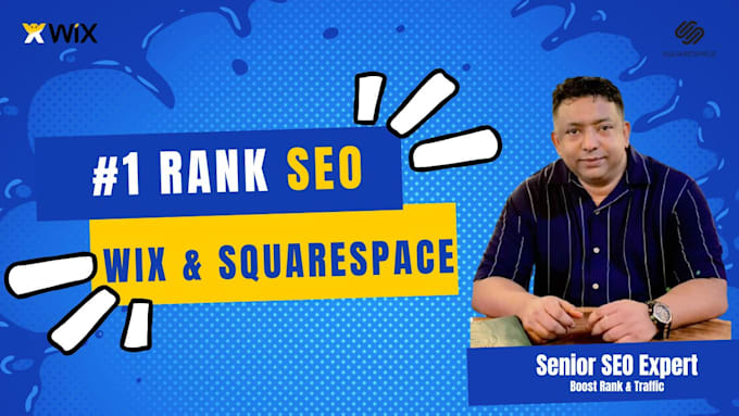 Gig Preview - Do squarespace and wix SEO to rank top on google