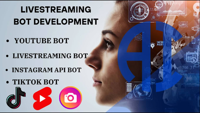 Gig Preview - Create automated tiktok bot livestreaming bot youtube bot instagram api bot