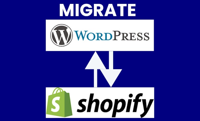 Gig Preview - Migrate shopify to wordpress and wordpress to shopify