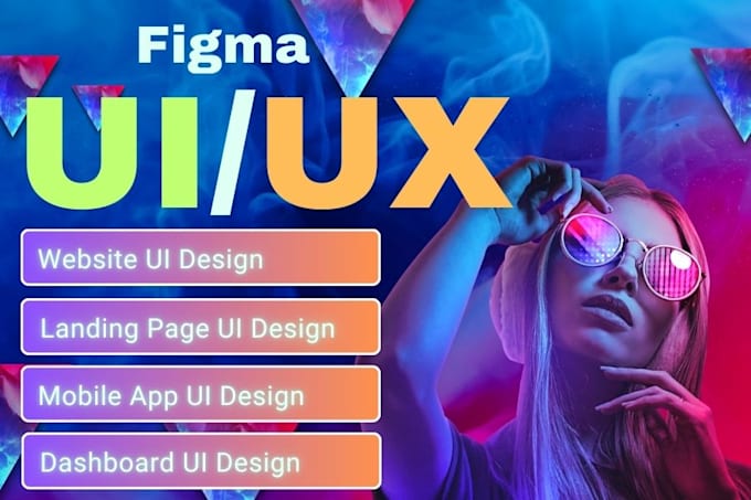 Gig Preview - Do figma design, figma website design, ui ux