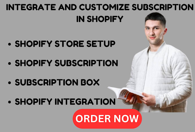 Gig Preview - Build and customize shopify subscription in shopify