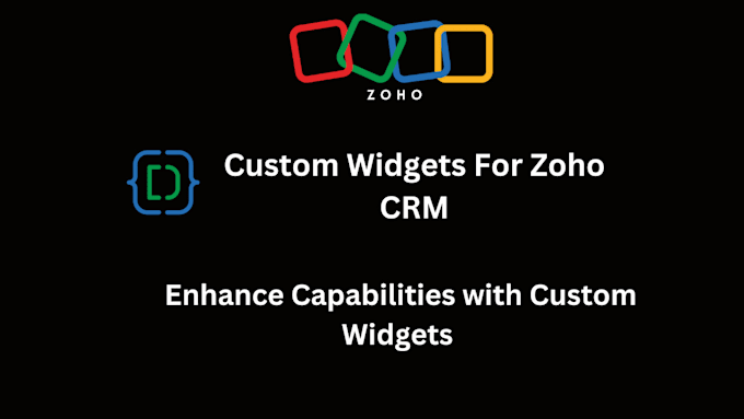 Gig Preview - Create custom widgets in zoho CRM