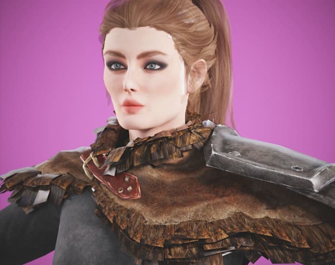 Bestseller - 3d realistic stylized character metahuman character in unreal engine for 3d game