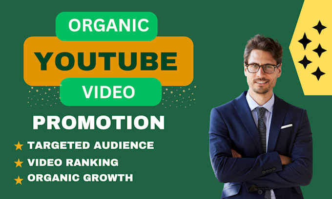 Gig Preview - Do organic youtube channel promotion with real traffic