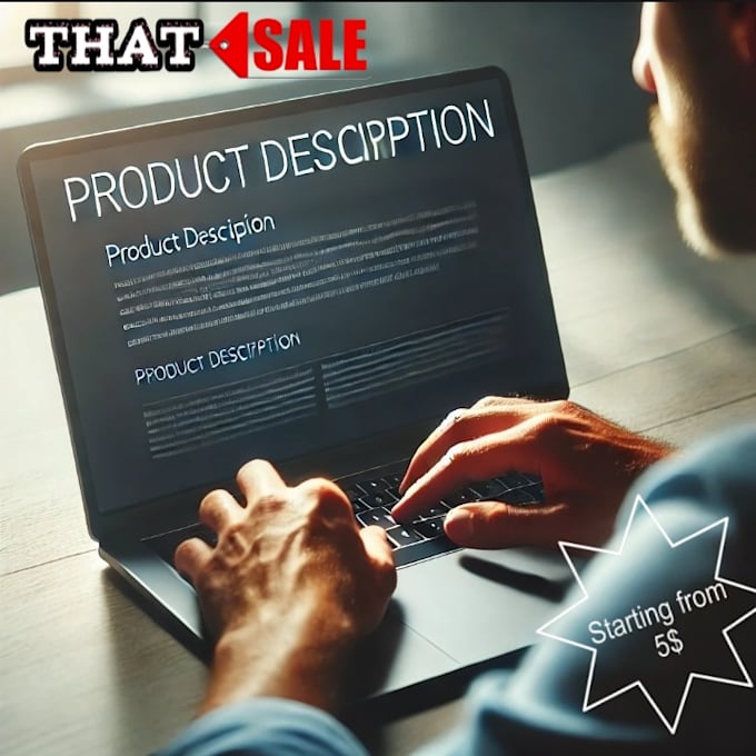 Gig Preview - Write creative product descriptions