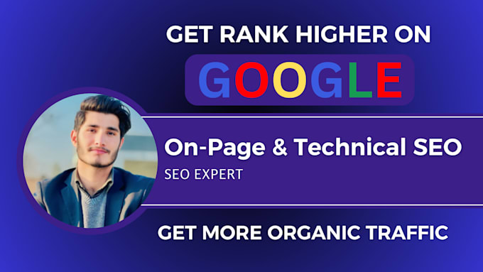 Gig Preview - Do on page and technical optimization for your website