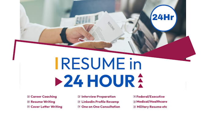 Bestseller - deliver a 24hour professional resume writing services