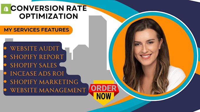 Gig Preview - Boost conversion and sales with expert shopify marketing rate optimization cro