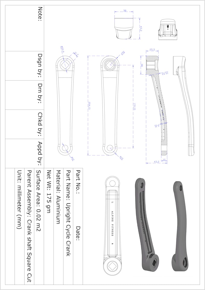 Gig Preview - Do simple 2d technical drawing, dwg, dxf for laser cutting