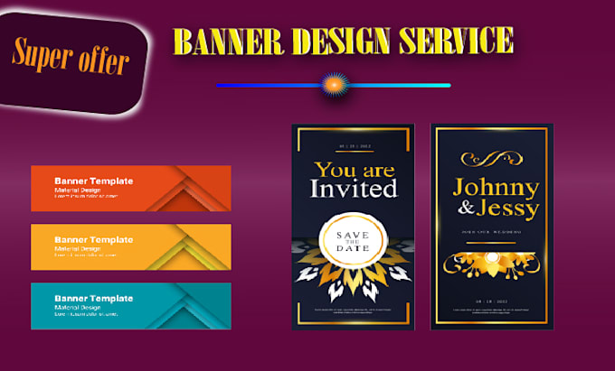 Gig Preview - Design a ratractable banner, pull up, web banner, roll up or banner ads