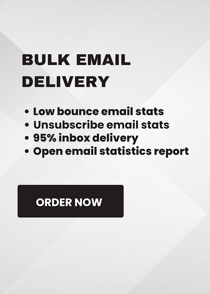 Gig Preview - Send bulk emails and email marketing services