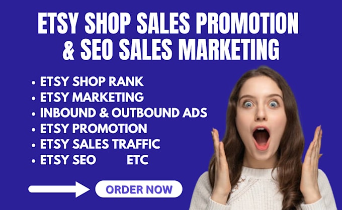 Bestseller - etsy shop sales promotion SEO shopify marketing sales traffic etsy rank sales