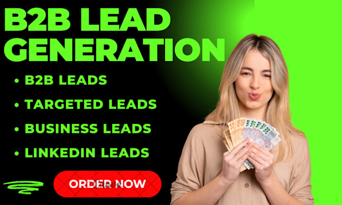 Gig Preview - Do targeted b2b lead generation for your company