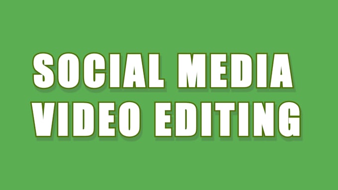 Gig Preview - Professionally edit your social media videos for youtube, facebook, and tiktok