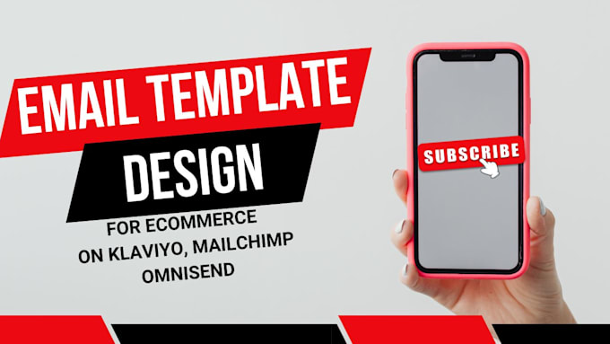 Bestseller - design email marketing template for your email flow klaviyo, omnisend, mailchimp