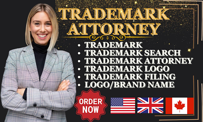 Gig Preview - Be your trademark registration attorney